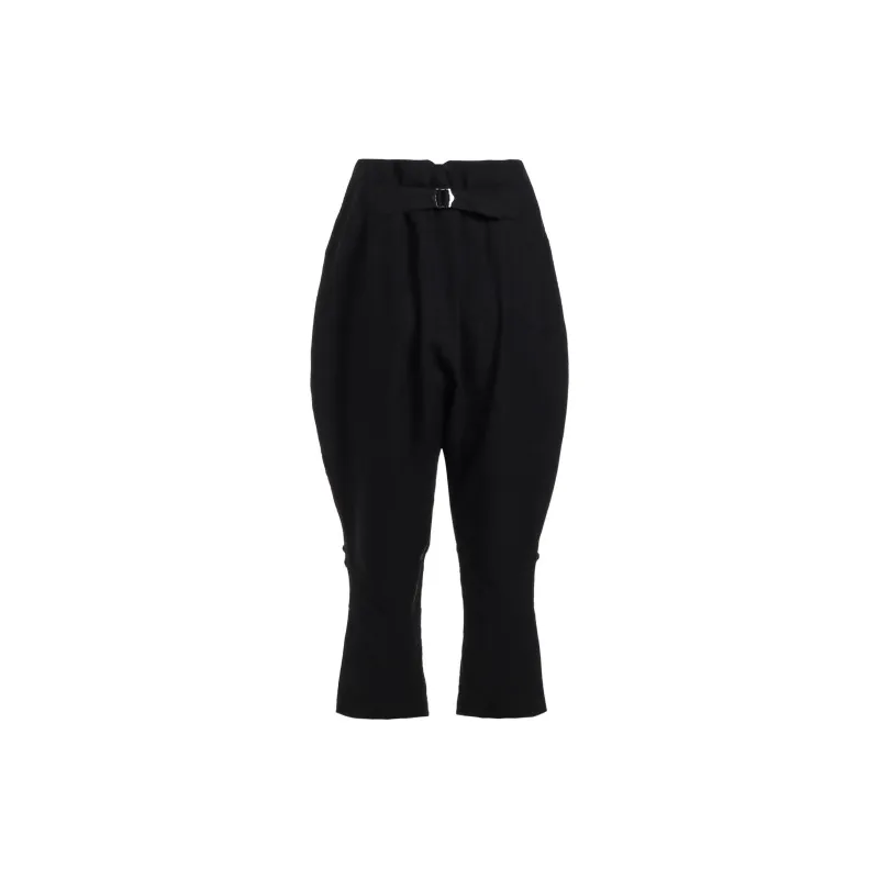 Yohji Yamamoto Twill Jodhpurs Trousers-1