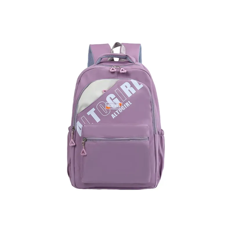 BSELEON Nylon Fabric Backpack Regular Unisex Multicolor-3
