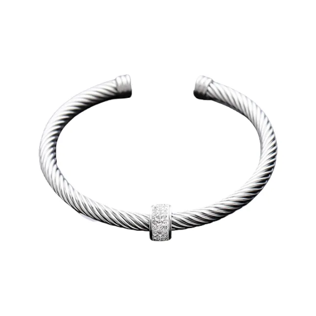 BKBU Titanium Steel Bangles Unisex-0