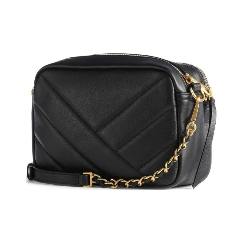 Lancaster Cow Leather Crossbody Bag, Shoulder Bag Regular Women's Black-2