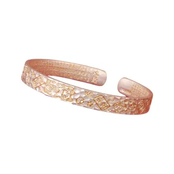 Stone Edge Poly 999 Fine Silver Sterling Silver Bracelets Unisex