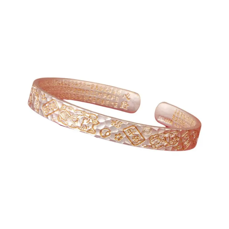 Stone Edge Poly 999 Fine Silver Sterling Silver Bracelets Unisex-0