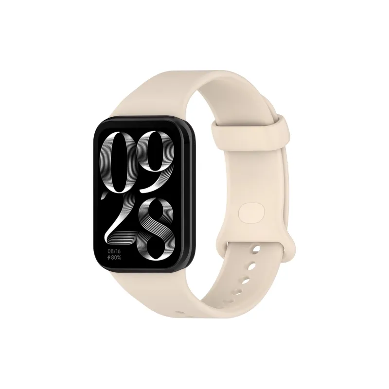 FZRT Xiaomi Compatibility Watch Band Liquid Silicone Skin Friendly Strap, Waterproof And Sweatproof Silicone Material-2