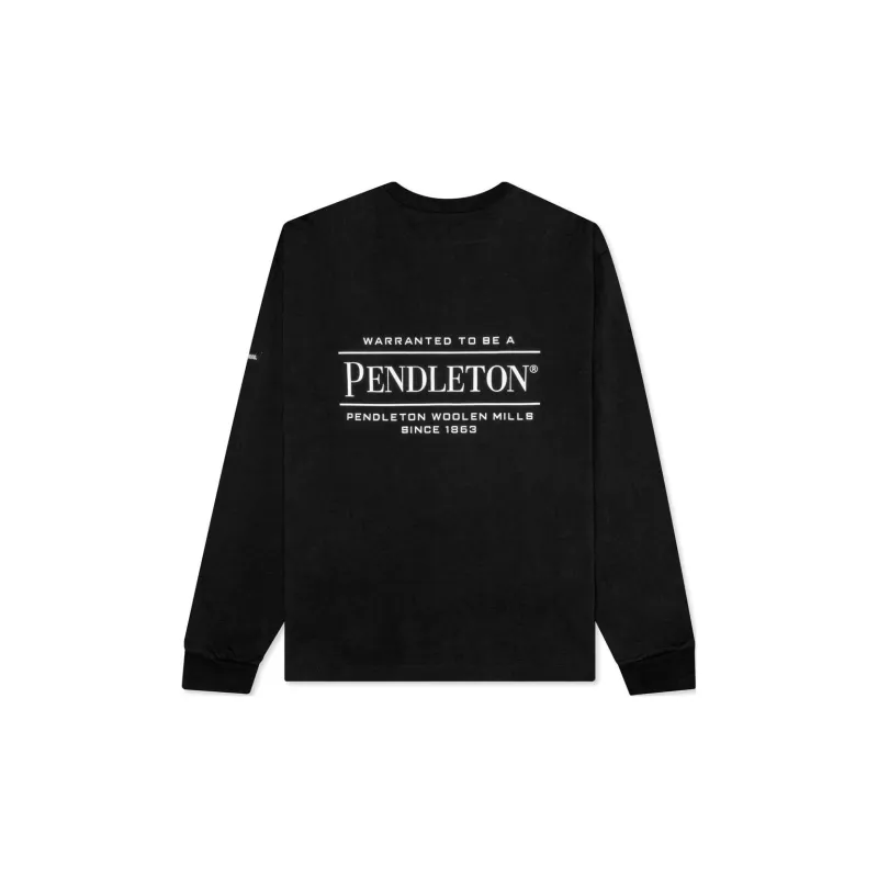 NEIGHBORHOOD X Pendleton Ls Crewneck Pocket T Shirt-1