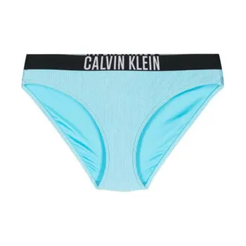 Calvin Klein Logo waistband Ribbed Bikini Bottoms