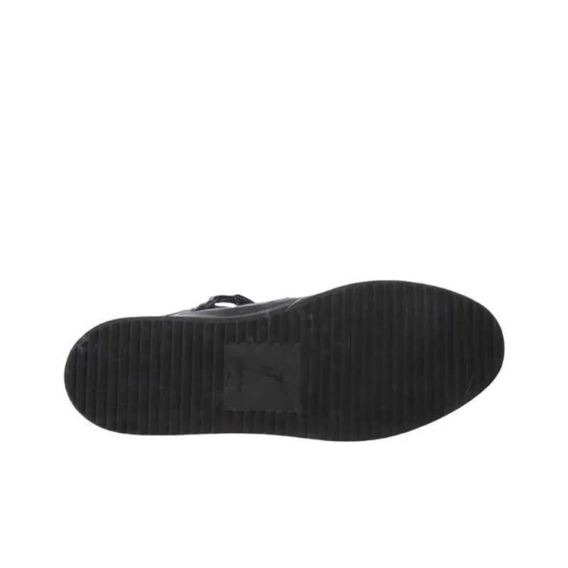 Giuseppe Zanotti/GZ High Top Skateboard Shoes Men's Black-4