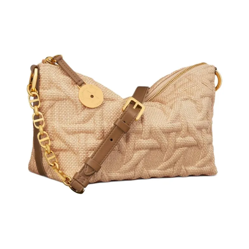 DIOR Technical Fabric Crescent Bag Handbag Women's Beige-2