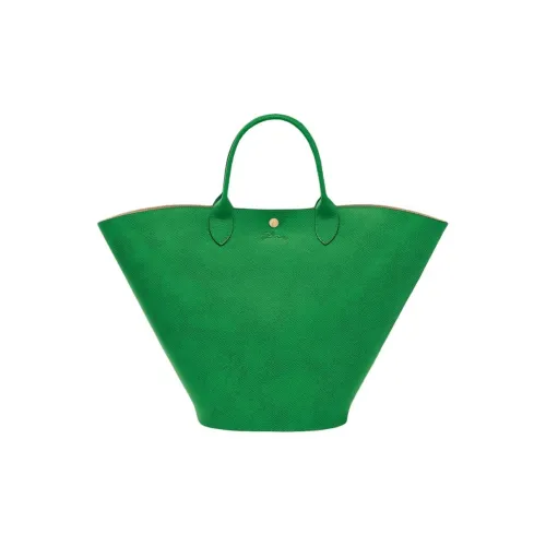 LONGCHAMP Épure Large Cow Leather Tote Bag Shopping Bag Handbag Extra Large Women's Green