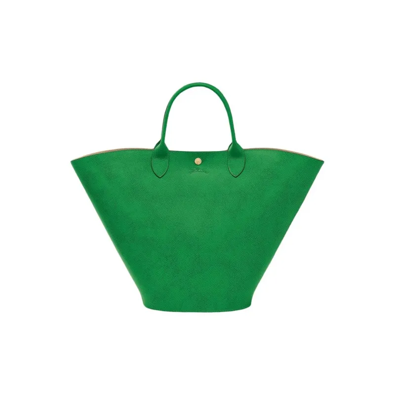 LONGCHAMP Épure Large Cow Leather Tote Bag Shopping Bag Handbag Extra Large Women's Green-0
