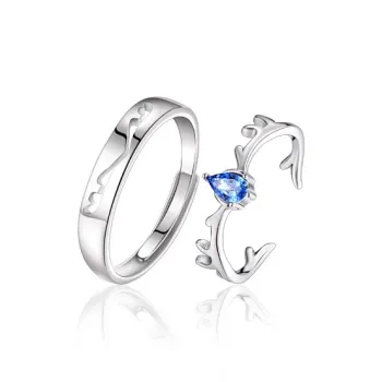 JITAIXIANG 925 Sterling Silver Rings Unisex