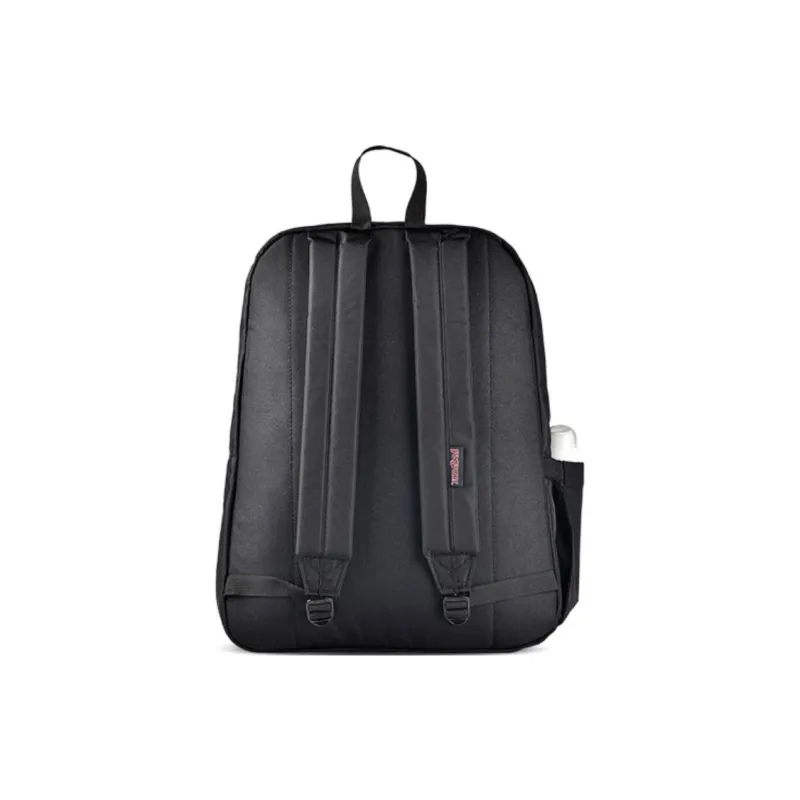 JanSport Polyester Backpack Medium Size Unisex Black-3