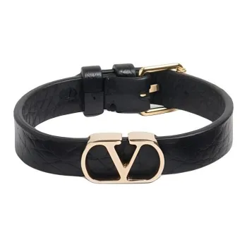 Valentino VLogo Signature Buckled Bracelet