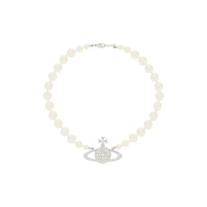 Vivienne Westwood Logo Embellished Choker-0