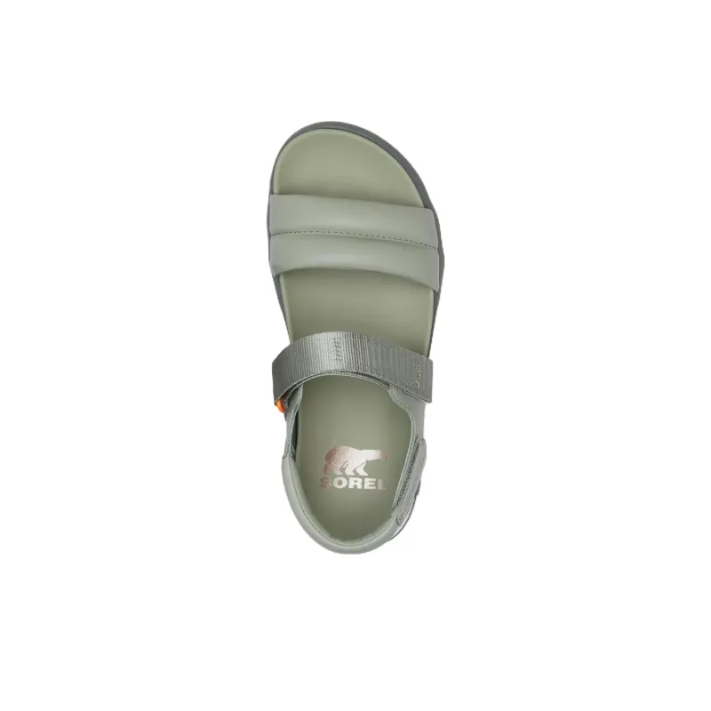 SOREL Beach Sandals Women's Gray Green-3