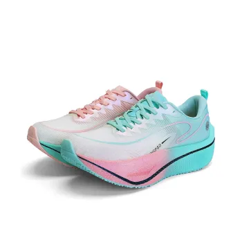 Qing Pao Running Shoes Men Low Top Pink