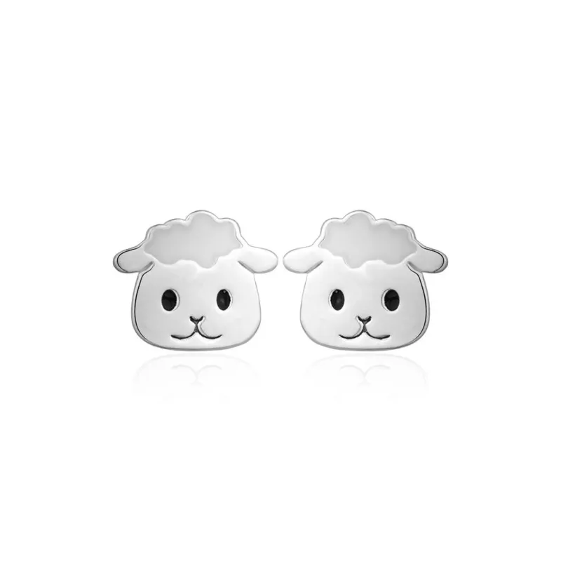 GIRATI S 999 Fine Silver Stud Earrings Unisex-4