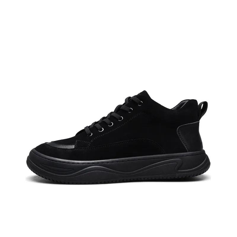 D FUSE SCANDINAVIA Low Top Casual Shoes Men's Black-4