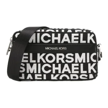 MICHAEL KORS Kenly Fabric Crossbody Bag Small Size Women's Black