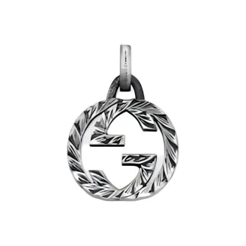 GUCCI Sterling Silver Keychains Women's Silver