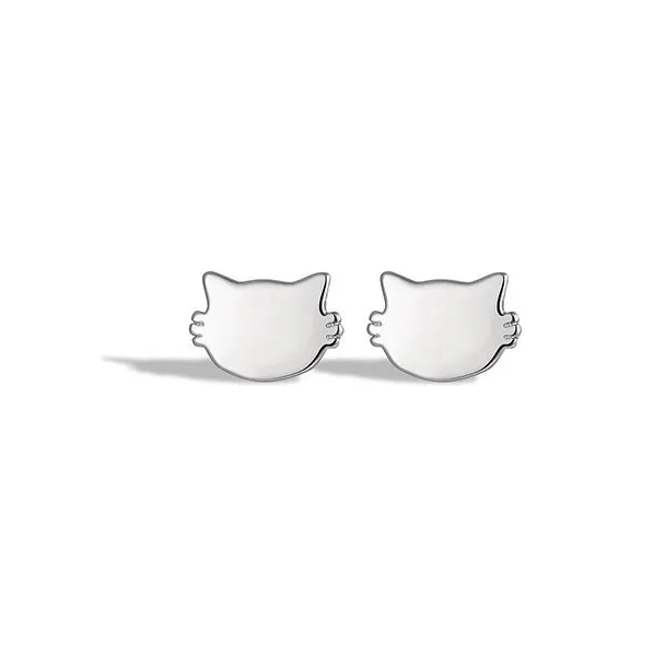 GIRATI S 999 Fine Silver Stud Earrings Unisex-8