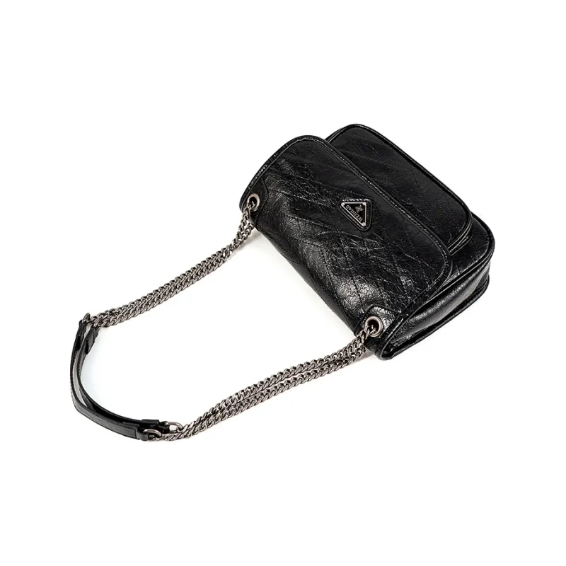 Vigno Synthetic Leather One Shoulder Handbags Regular Women's Black-29