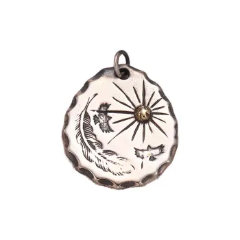 Angel Wishes 925 Sterling Silver Pendant Charms Unisex