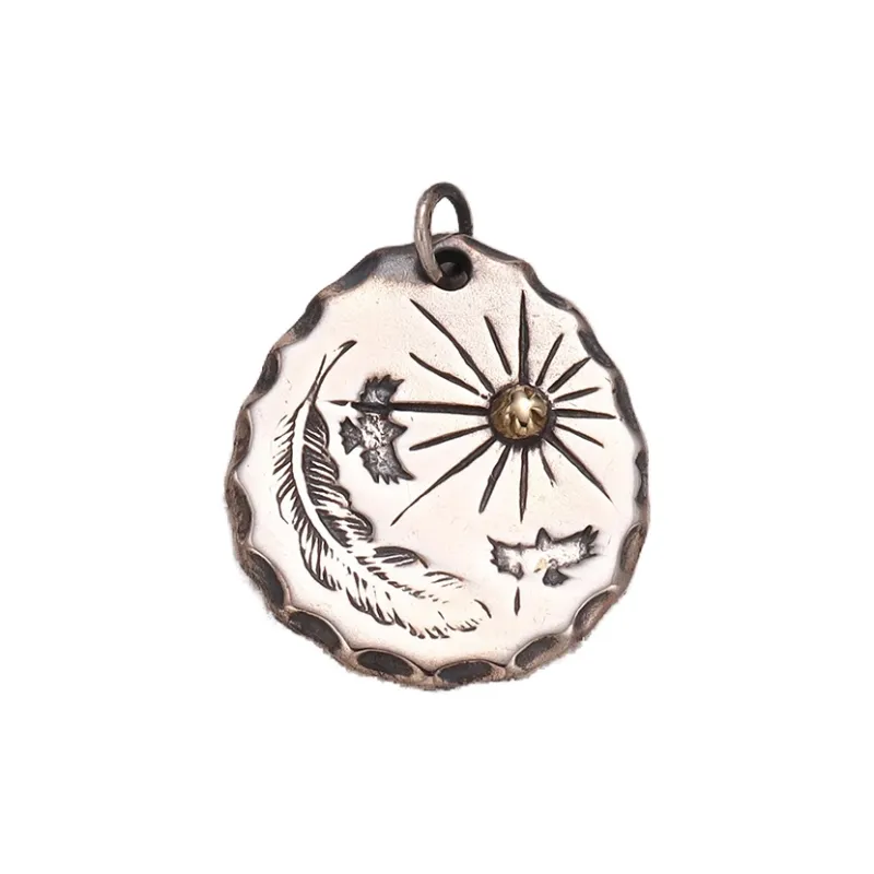 Angel Wishes 925 Sterling Silver Pendant Charms Unisex-0