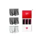 Box 3 Pack (Dark Gray+Dark Gray+Light Gray)