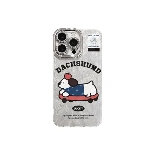 XIANGRIKE TPU Material Top Puppy Phone Case Compatible With IPhone 15/14 Plus/13/12/11/15 Pro Max/XS/XR/XS Max/8 Plus