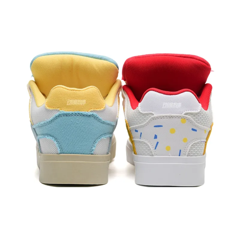 Anime Story Slip Resistant, Abrasion Resistant, Lightweight, Breathable Low Top Skateboard Shoes Unisex Box Included-5