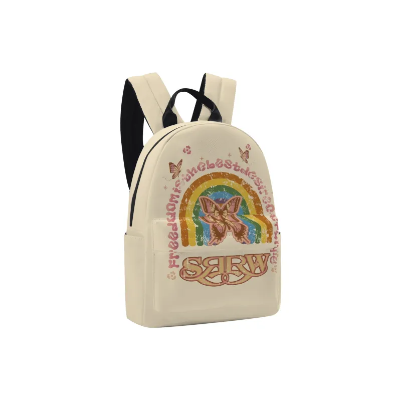 HINY SRRW PU Cortex Backpack Mini Unisex White-7