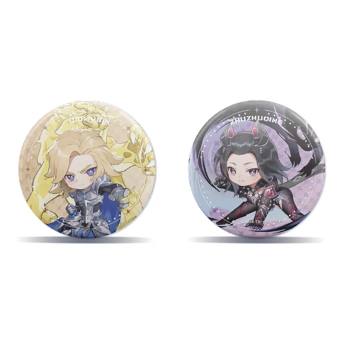 TENGXUNSHIPINCAOCHANGDI Douluo Continent Characters Deity Collection Tang San Xiaowu Laser Ticket Standee Badges-0