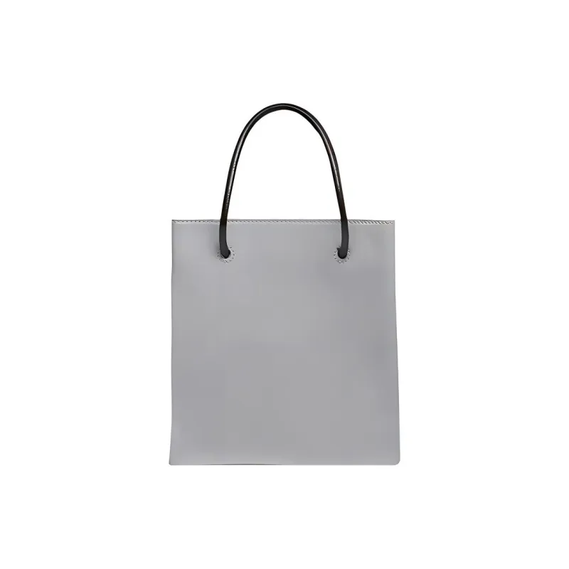 Balenciaga Cow Leather Handbag Extra Mini Unisex Smoke Gray-1