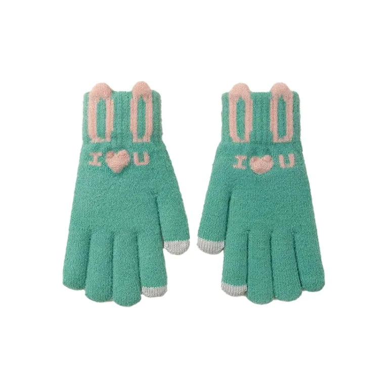 YUZHAOLIN Acrylic Knit Gloves Unisex-8