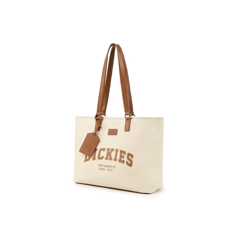 Dickies PU Tote Bag, Shopping Bag, Handbag, Shoulder Bag Tubas Women's Denim Blue/Apricot-1