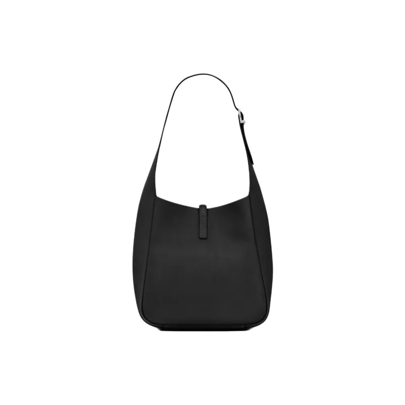 SAINT LAURENT LE5A7 Cow Leather One Shoulder Handbags Small Size Women's Black-3