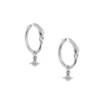 Vivienne Westwood Brass Earrings Women's Vintage Silver