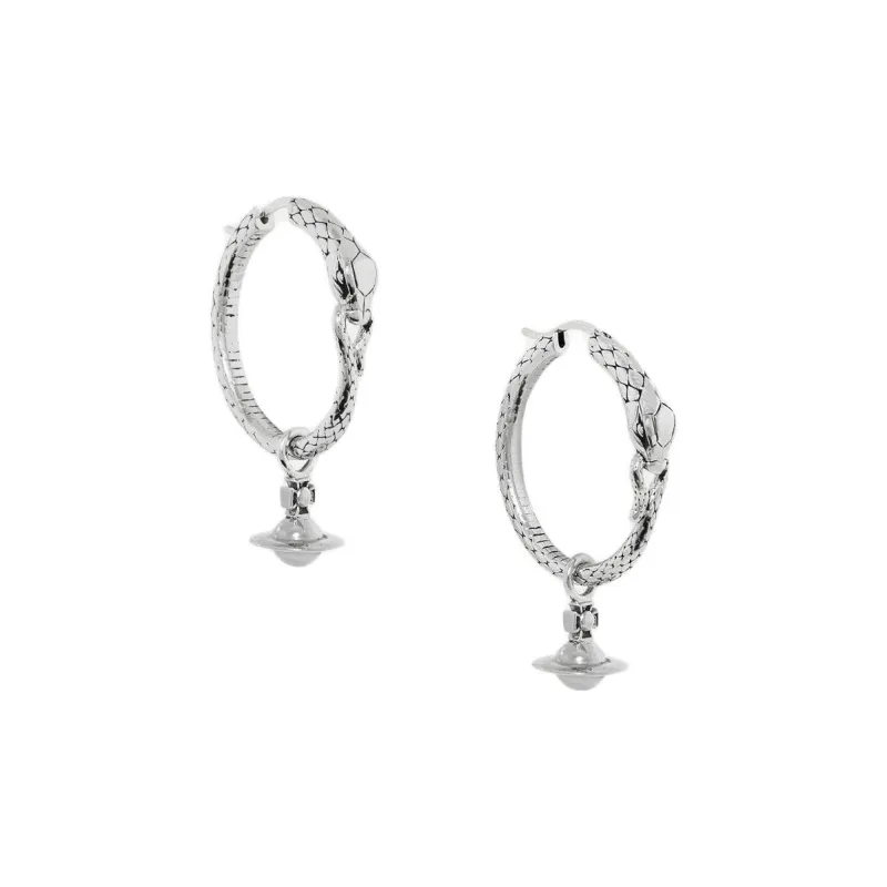 Vivienne Westwood Brass Earrings Women's Vintage Silver-0