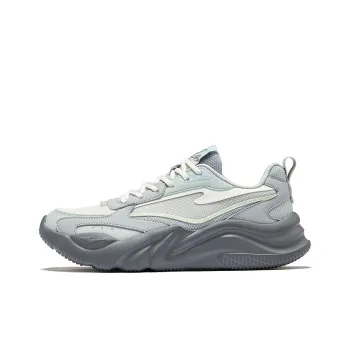 Erke Dominant 3.0 Anti Slip Wear Resistant Low Top Casual Shoes Women's Gray Green