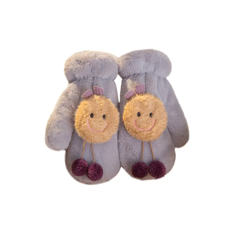 YUZHAOLIN Cotton Knit Gloves Unisex-6