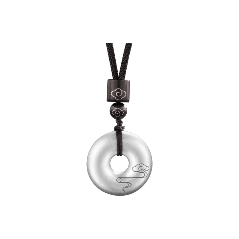 Silver Place Foot Silver 990 Necklaces Unisex-0