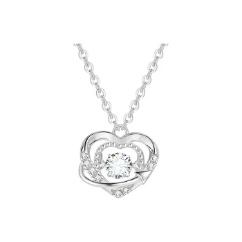 P&N S925 Silver Necklaces Women's
