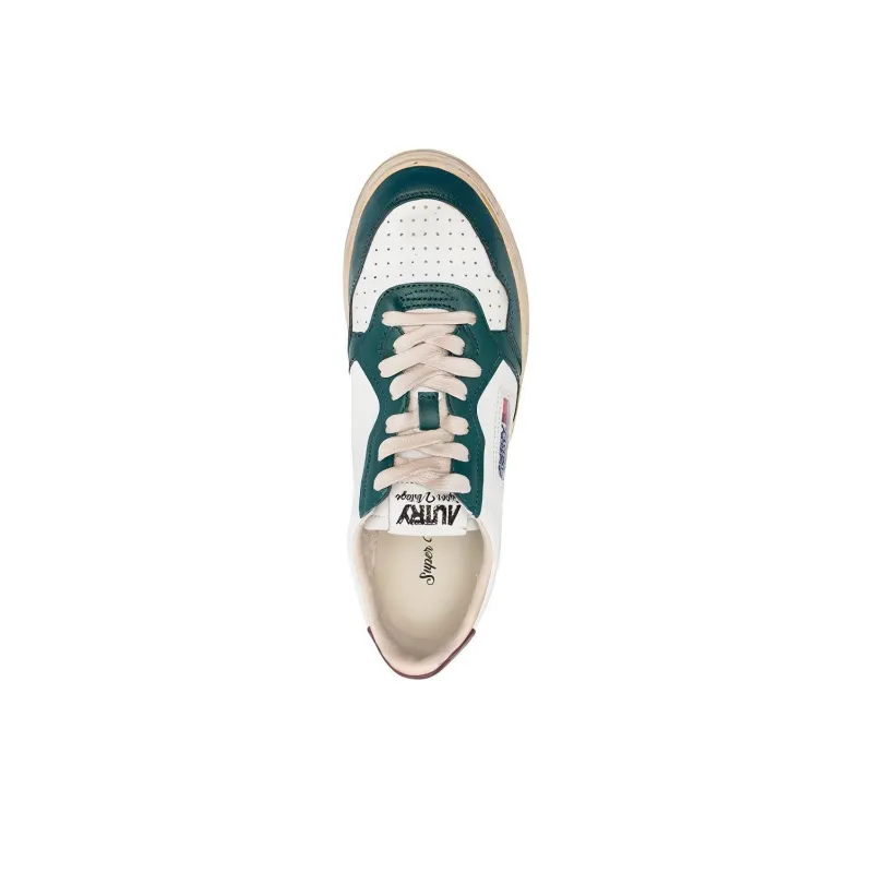 AUTRY Medalist Distressed-finish Sneakers-3