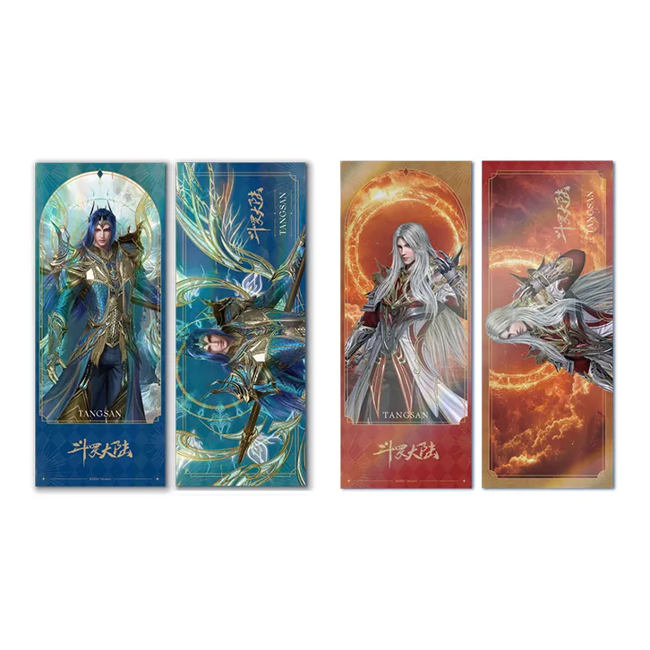 TENGXUNSHIPINCAOCHANGDI Douluo Continent Characters Deity Collection Tang San Xiaowu Laser Ticket Standee Badges-11
