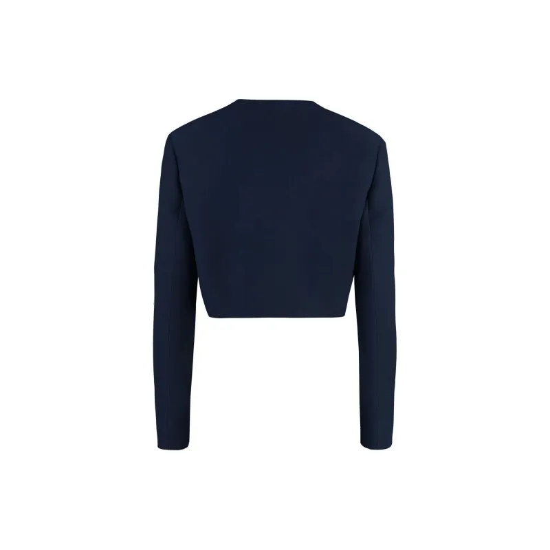 PRADA Crewneck Cropped Jacket-1