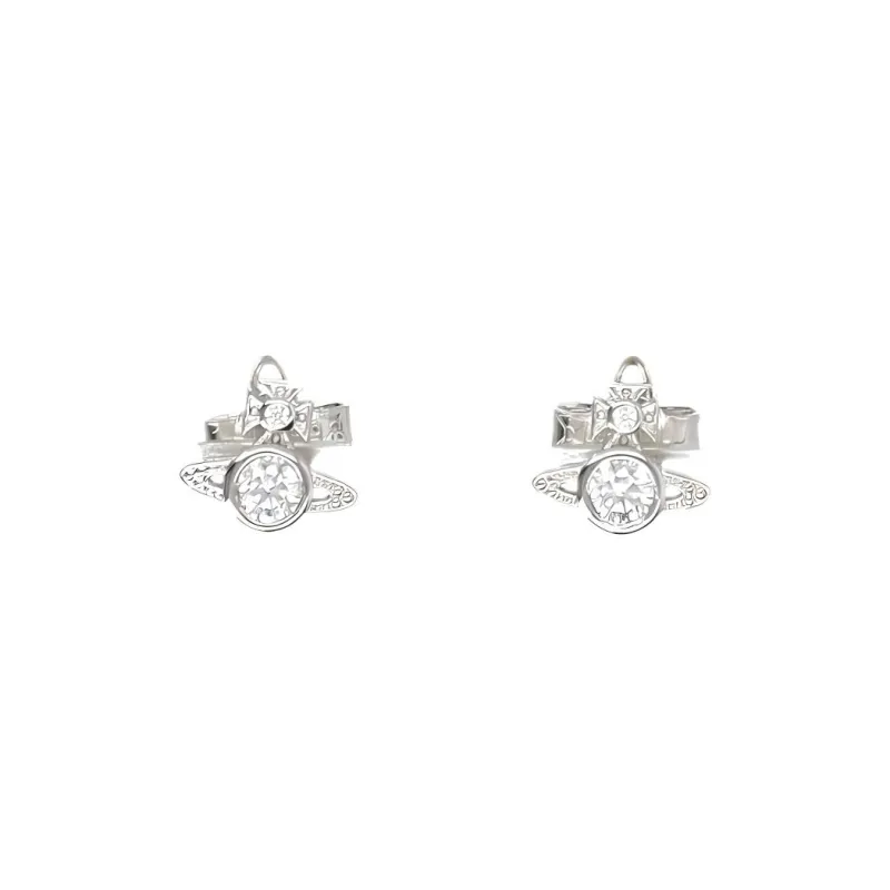 Vivienne Westwood Orb Plaque Earrings-0