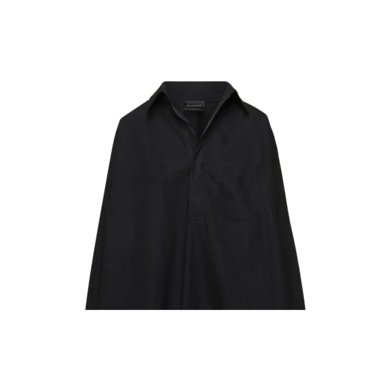 Balenciaga Patch Pocket Long Sleeved Shirt-3