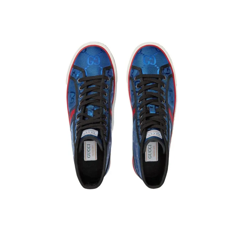 GUCCI Tennis 1977 Off The Grid High 'Blue'-4