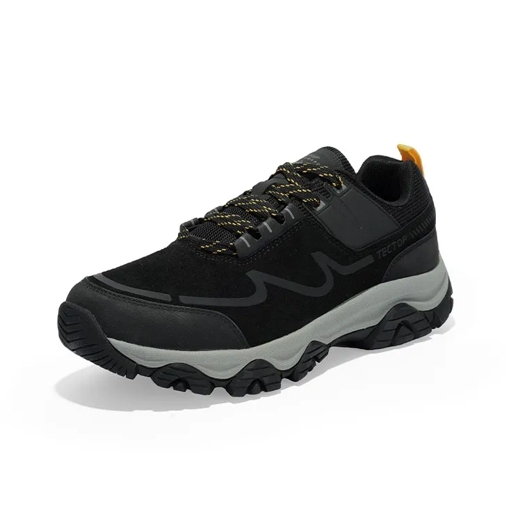 Tectop Cushioned Wear-Resistant Water-Resistant Low-Top Hiking Shoes Men's-2