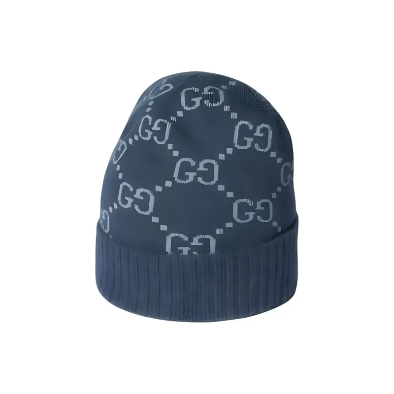 GUCCI GG jacquard Cashmere Beanie-1